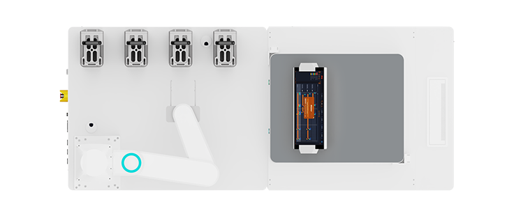 Automated Non-contact Nanoliter Pipetting System