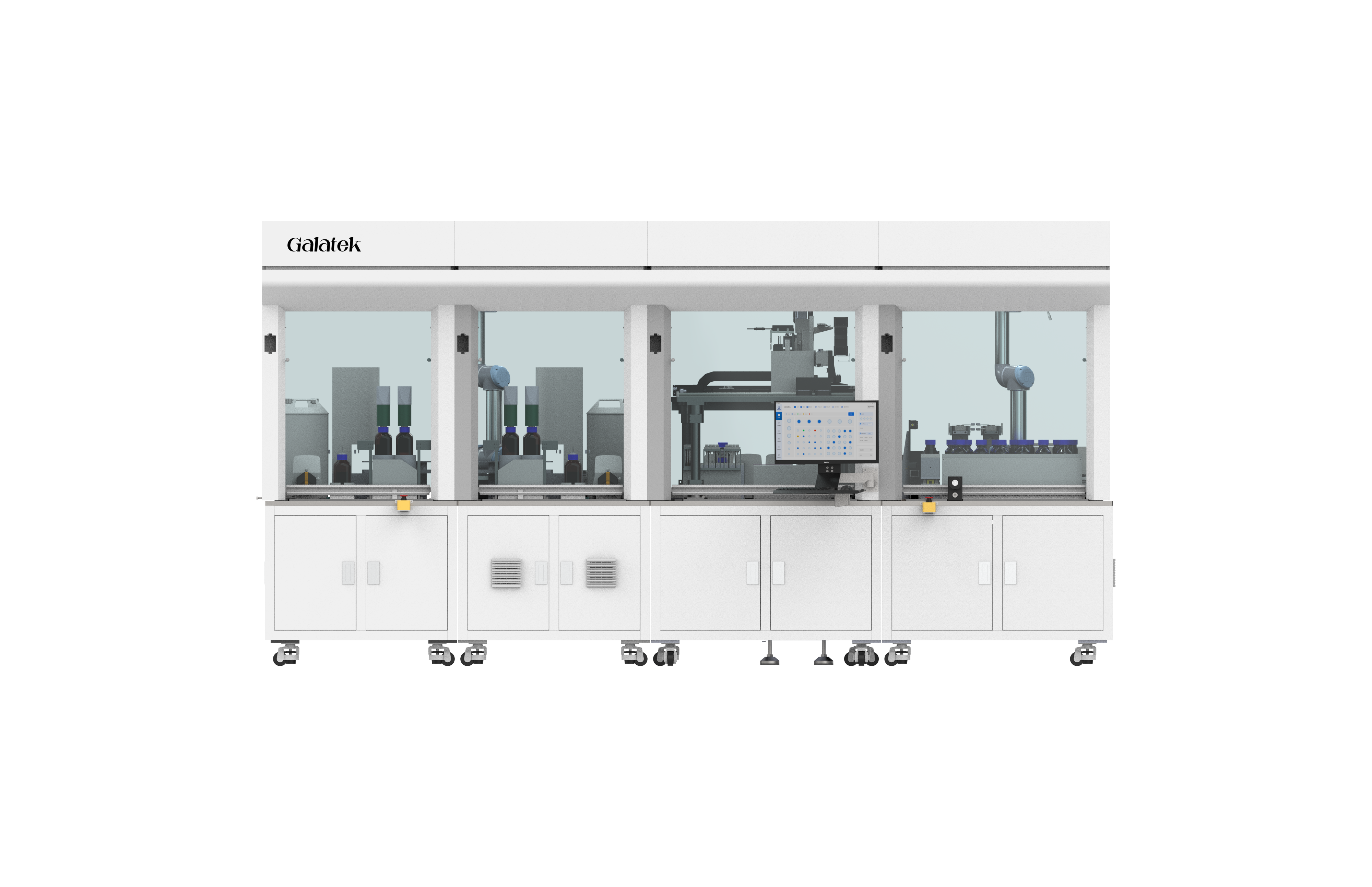 Intelligent Chemical Analysis and Testing Island